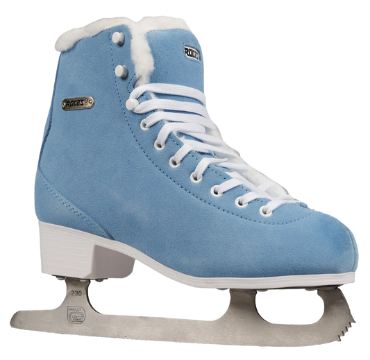 Roces Suede Eco-Fur Figure Skates
