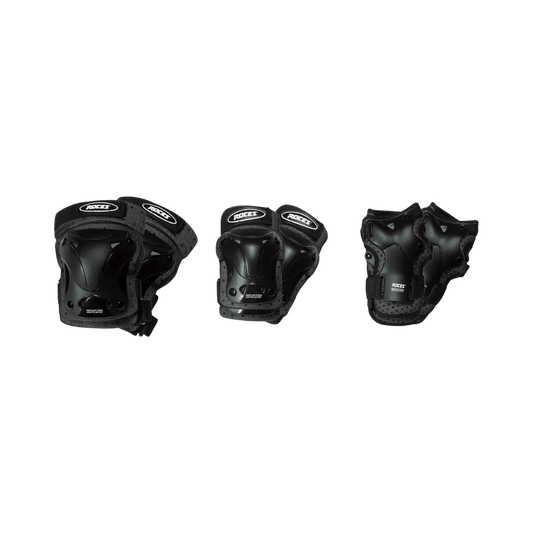 Roces Ventilated Kids Skate Pads 3-Pack