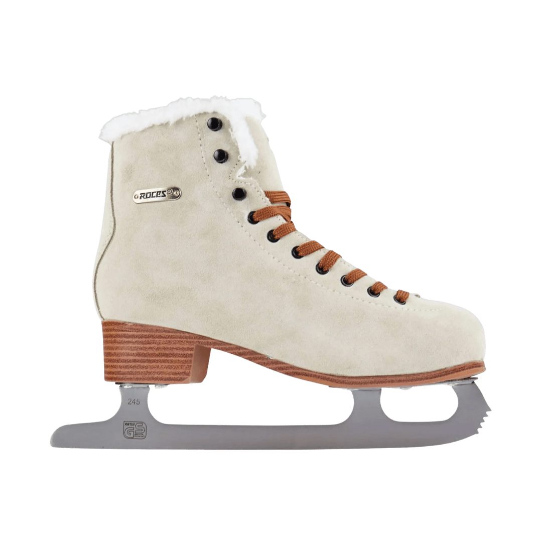 Roces Suede Eco-Fur Figure Skates