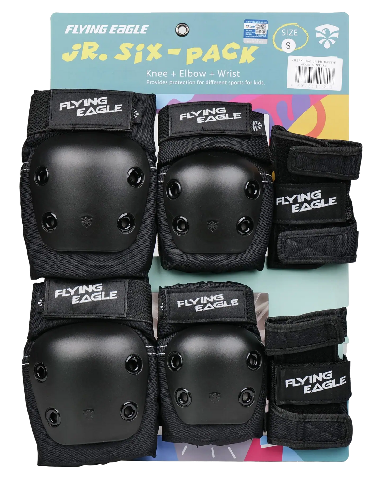 FlyingEagle Valiant Kids Protective Pads Set