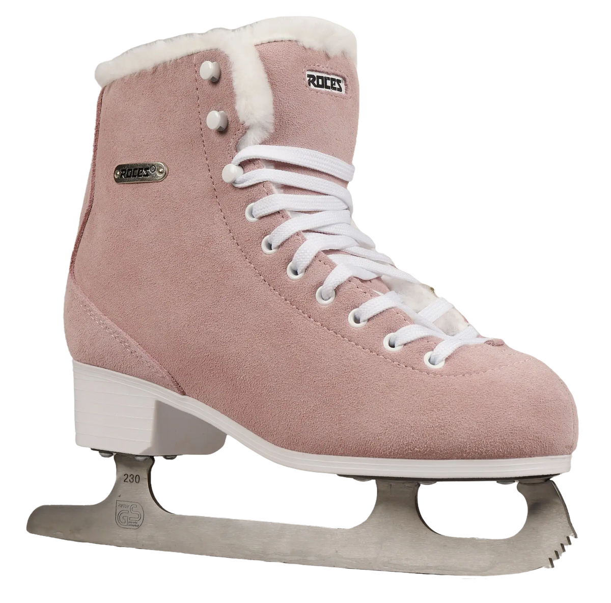 Roces Suede Eco-Fur Figure Skates