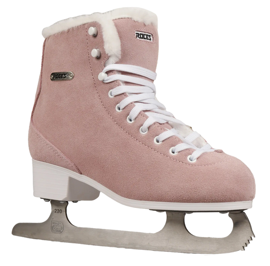 Roces Suede Eco-Fur Figure Skates
